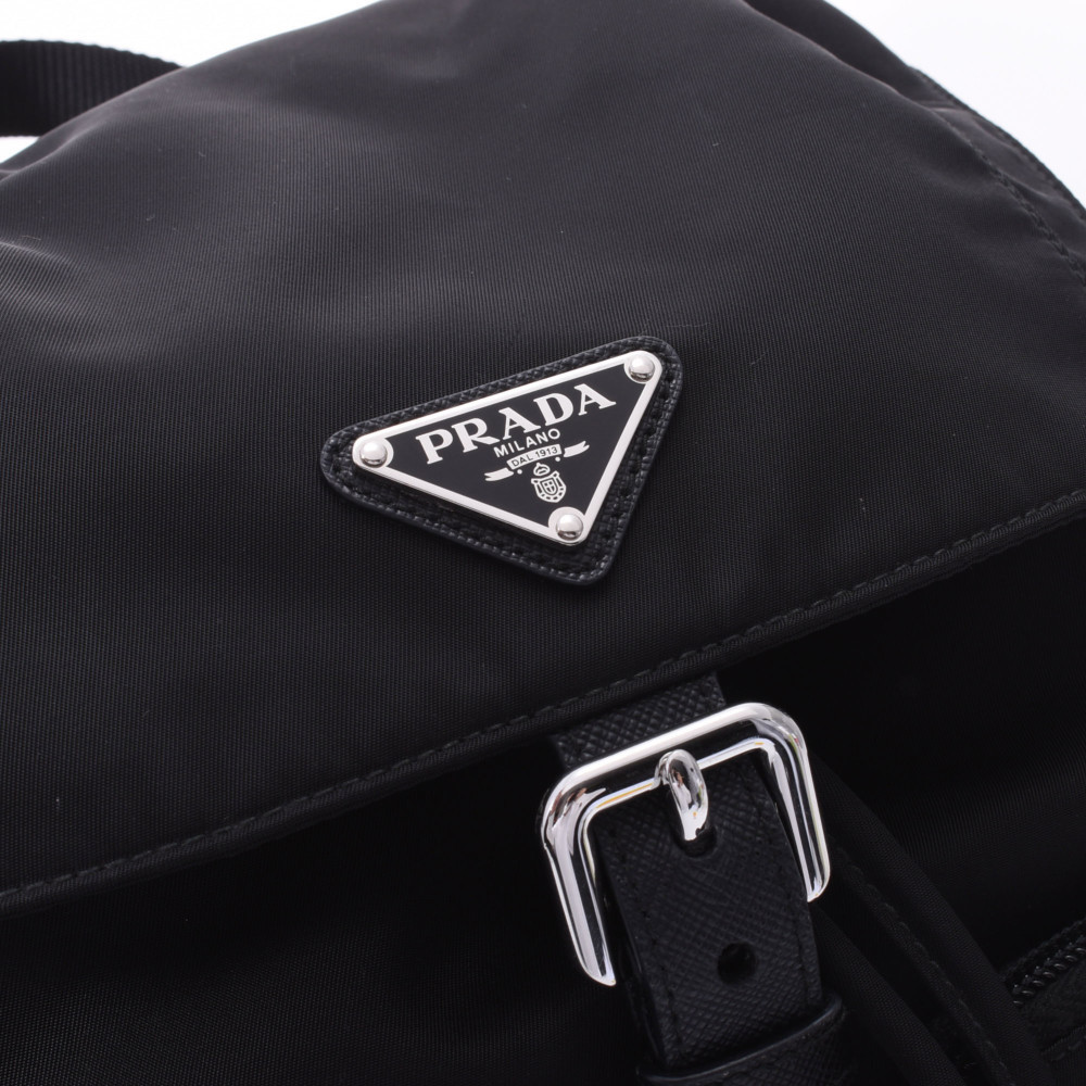 Prada Backpack Black Backpack Rucksack Nylon - image 7
